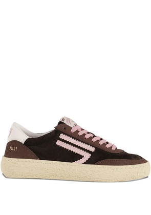 Puraai panelled polly sneakers - Brown