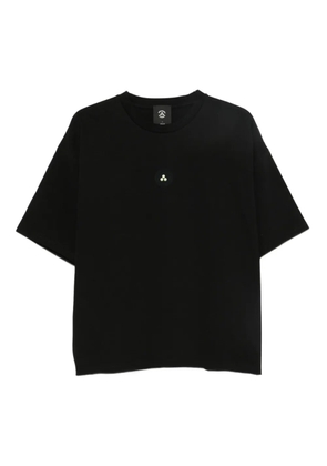 Peuterey cropped T-shirt - Black
