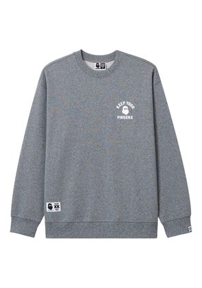 FINGERCROXX cotton sweatshirt - Grey