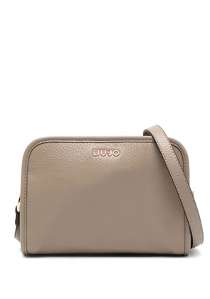 LIU JO logo-plaque shoulder bag - Neutrals