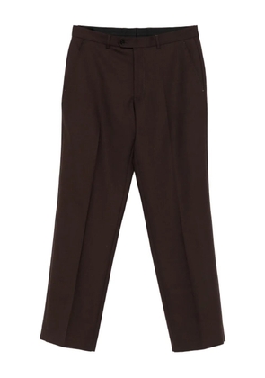 Sunflower flat-front trousers - Brown