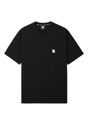FINGERCROXX pocket-graphic T-shirt - Black