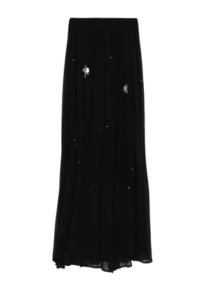 Forte Forte dragon-fly embellished beaded maxi skirt - Black