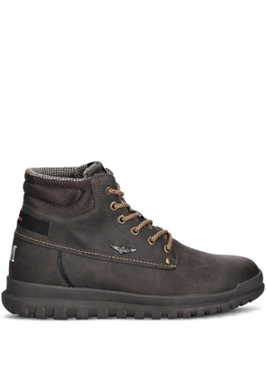 Aeronautica Militare lace-up boots - Brown