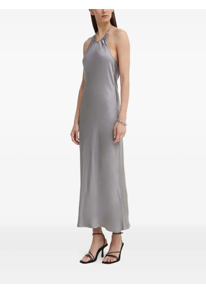 Day Birger Et Mikkelsen halterneck gathered dress - Grey