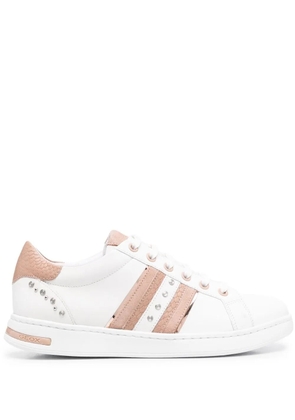 Geox Jaysen panelled stud-detail sneakers - White