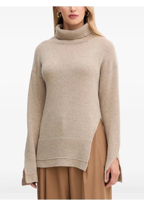 SIMONA CORSELLINI turtleneck sweater - Neutrals
