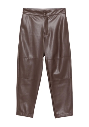 TWINSET panelled trousers - Brown