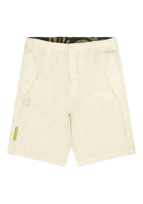 AAPE BY *A BATHING APE® embroidered-patch shorts - Neutrals