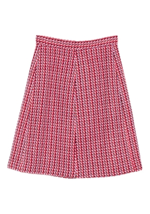 Nº21 pleated mini skirt - Red
