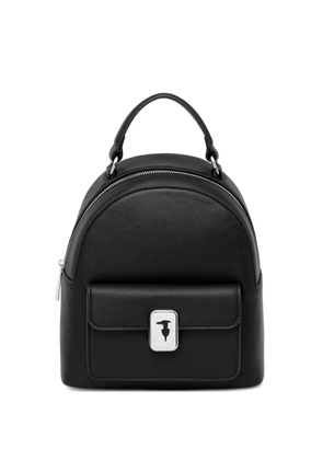 Trussardi flap-pocket backpack - Black