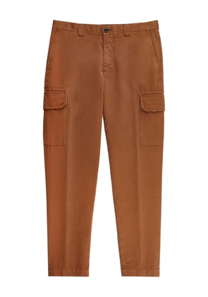 slowear cargo-pocket cotton trousers - Brown