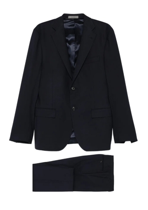 Corneliani notched-lapel blazer - Blue