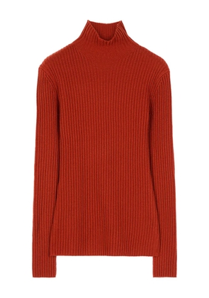 Ports 1961 ribbed turtleneck sweater - Red