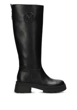 MEXX logo plaque boots - Black