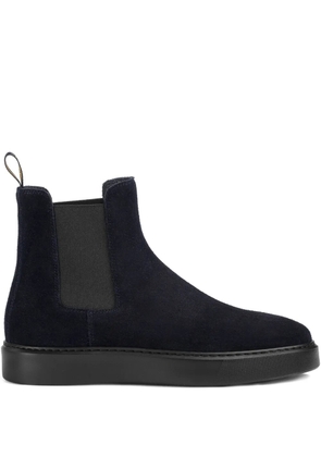 Doucal's suede ankle boots - Blue