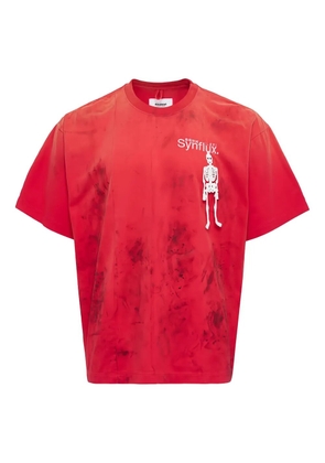 Doublet Wastereducing Algorithm skeleton T-shirt