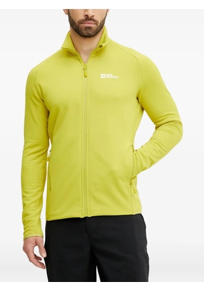 JACK WOLFSKIN zip-fastening sweatshirt - Yellow