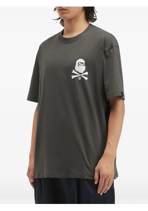 FINGERCROXX skull-print T-shirt - Black