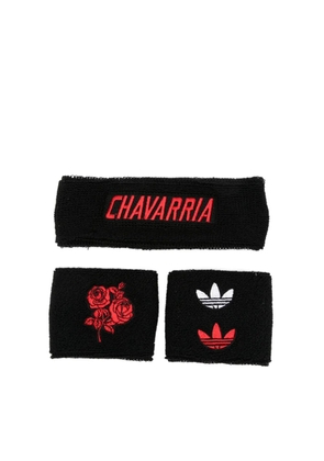 adidas x Willy Chavarria sweatband set (set of three) - Black