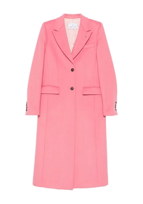 Manuel Ritz buttoned wool-blend coat - Pink