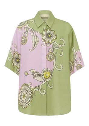 ALEMAIS floral-print shirt - Green