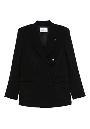 Manuel Ritz double-breasted wool blazer - Black