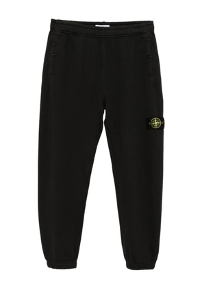 Stone Island cotton track pants - Black