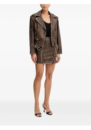 GUESS USA Charlene mini skirt - Brown