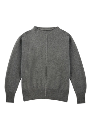 Zanone cut-neck sweater - Grey