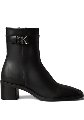 Calvin Klein Jeans 55mm buckle boots - Black