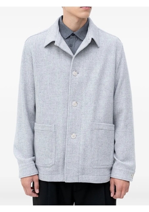BOSS patch-pocket jacket - Grey