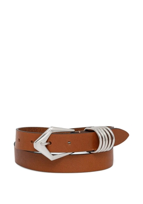IRO triple-hoop belt - Brown