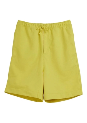 Y-3 logo-detail shorts - Yellow