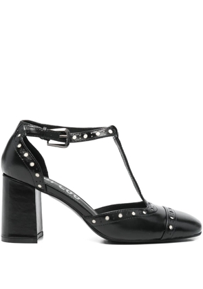 Bibi Lou studs-embellishment leather pumps - Black