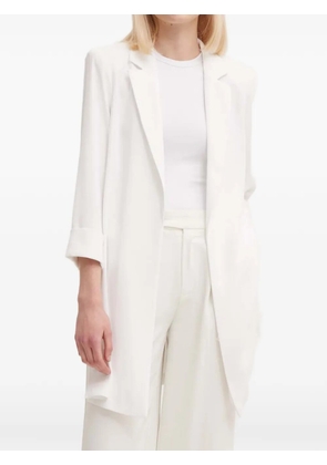 Joseph Ribkoff classic collar cuffed sleeves top - Black