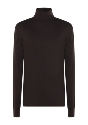 Thom Krom high-neck sweater - Brown