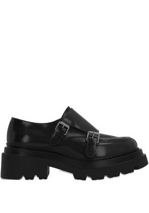 Plan C 60mm leather loafers - Black