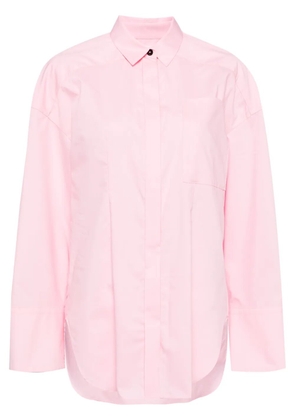 Enföld concealed-fastening shirt - Pink