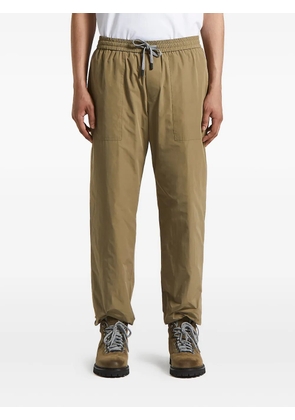 Peserico elasticated-waist patch-pocket trousers - Green