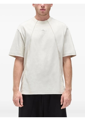 A-COLD-WALL* panelled short-sleeve T-shirt - Neutrals