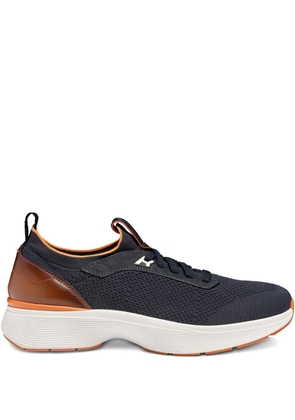 Santoni lace-up sneakers - Blue