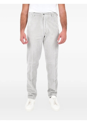 Boglioli corduroy striped trousers - Grey