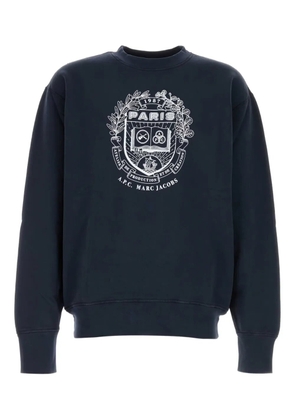 A.P.C. graphic-print sweatshirt - Blue