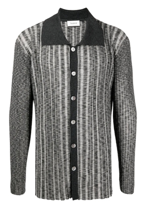 Taakk long-sleeved polo shirt - Grey