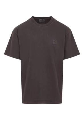 Carhartt WIP Vista logo-patch T-Shirt - Brown