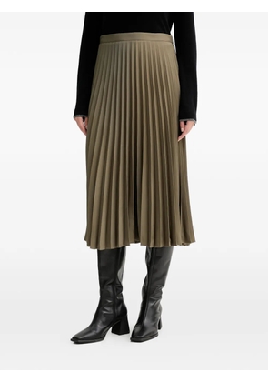 Marc O'Polo pleated midi skirt - Green