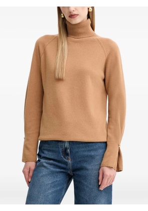 FRACOMINA roll-neck wool sweater - Neutrals
