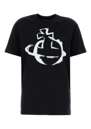 Vivienne Westwood logo cotton T-shirt - Black