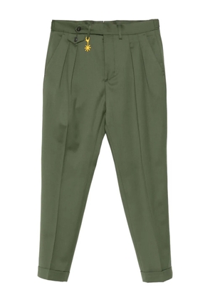 Manuel Ritz pleated trousers - Green